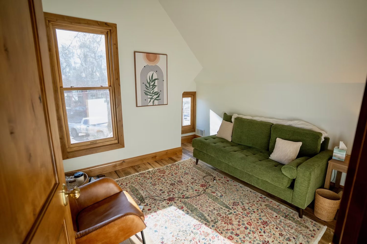 Inside Venya Therapeutics — a light-filled therapy room in our Niwot space